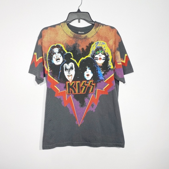 Alstyle Tops - KISS Rock Band Graphic Tee Size Medium